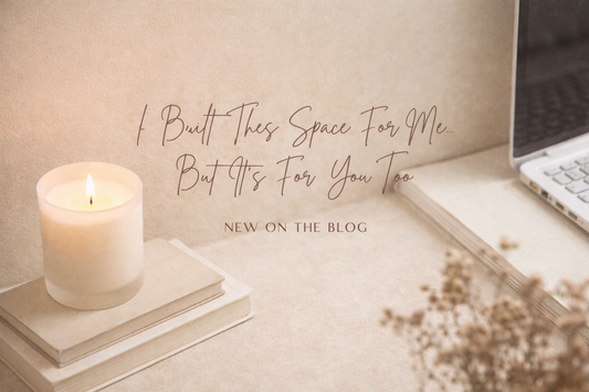 I Built This Space For Me… But It’s For You Too